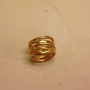 Gold wrap ring